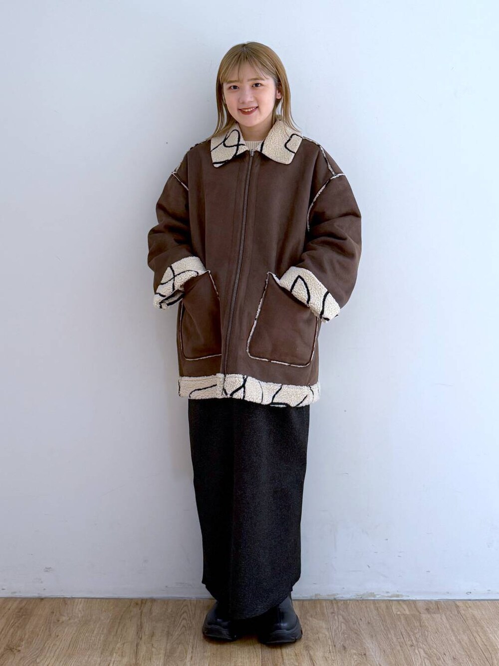 Riiina(LOWRYS FARM 本部)｜LOWRYS FARMのブルゾンを使ったコーディネート - WEAR