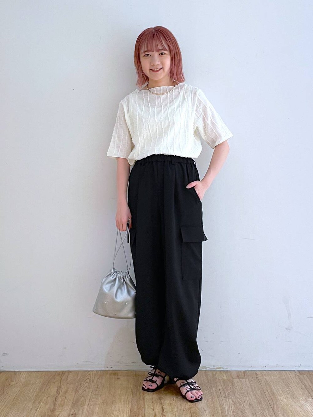Riiina(LOWRYS FARM 本部)｜LOWRYS FARMのショルダーバッグを使ったコーディネート - WEAR
