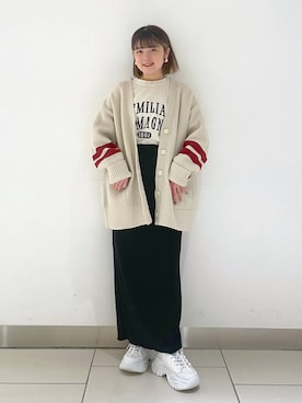 Riiinaさん（レディース・152cm）の冬コーディネート