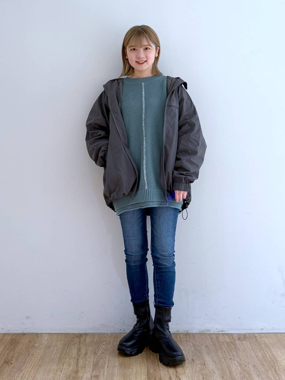 Riiina(LOWRYS FARM 本部)｜LOWRYS FARMのニット/セーターを使ったコーディネート - WEAR
