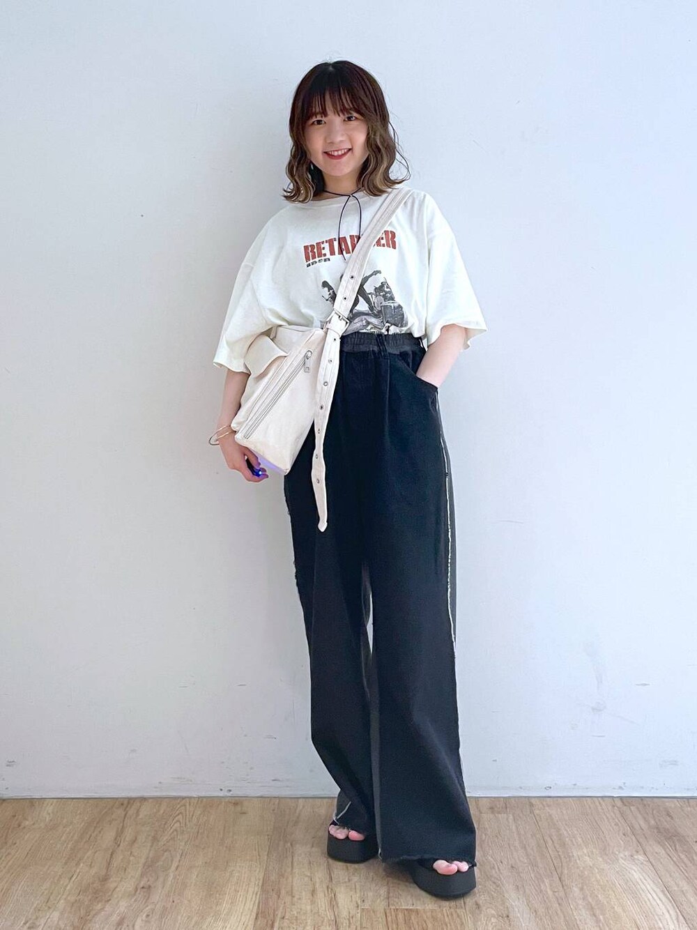 Riiina(LOWRYS FARM 本部)｜LOWRYS FARMのサンダルを使ったコーディネート - WEAR