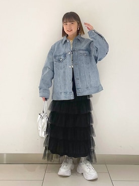 Riiinaさん（レディース・152cm）の冬コーディネート