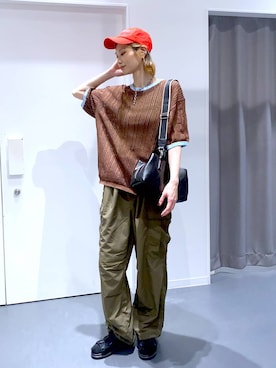 「LAKOLE（ラコレ）のアイテム」を使った、yuuuriiiさん（レディース・174cm）の春コーディネート