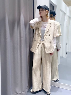 yuuuriiiさん（レディース・174cm）の春コーディネート