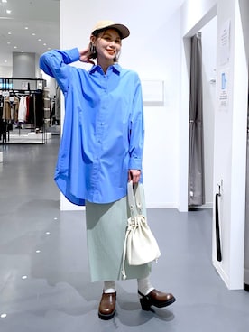 yuuuriiiさん（レディース・172cm）の冬コーディネート