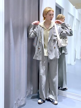 yuuuriiiさん（レディース・172cm）の春コーディネート