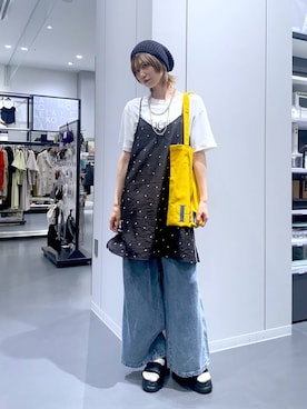 yuuuriiiさん(レディース・174cm)の夏コーディネート