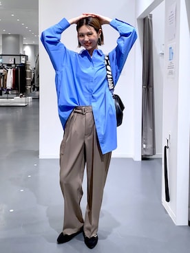 yuuuriiiさん（レディース・172cm）の冬コーディネート