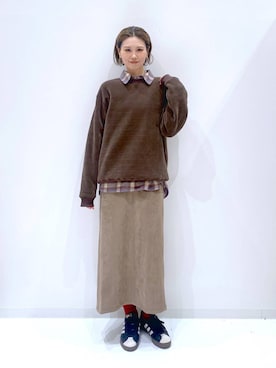 yuuuriiiさん（レディース・172cm）の秋コーディネート