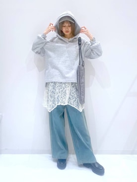 「キャミワンピース」｜「アイテム（帽子）」を使った、yuuuriiiさん（レディース・172cm）の秋コーディネート