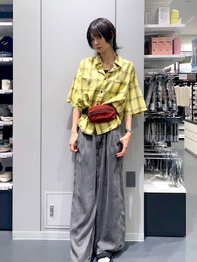 yuuuriiiさん(レディース・174cm)の夏コーディネート