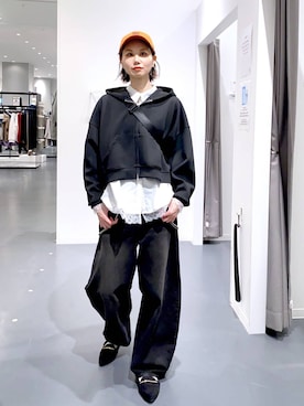 yuuuriiiさん（レディース・172cm）の冬コーディネート