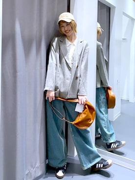 yuuuriiiさん（レディース・174cm）の春コーディネート