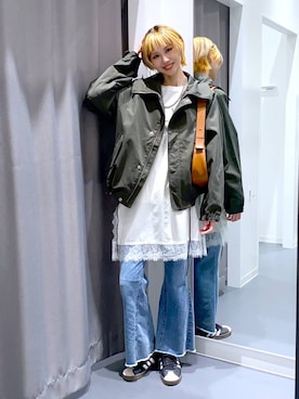 yuuuriiiさん（レディース・172cm）の春コーディネート