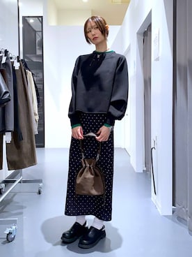 「LAKOLE（ラコレ）のアイテム」を使った、yuuuriiiさん（レディース・174cm）の秋コーディネート