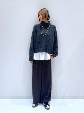 yuuuriiiさん（レディース・172cm）の冬コーディネート