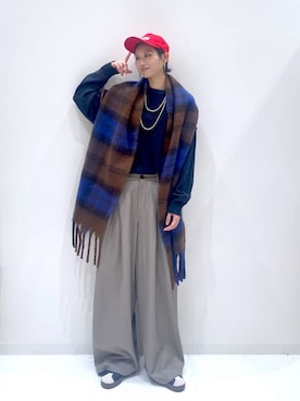 「アイテム（アクセサリー、その他）」を使った、yuuuriiiさん（レディース・172cm）の冬コーディネート