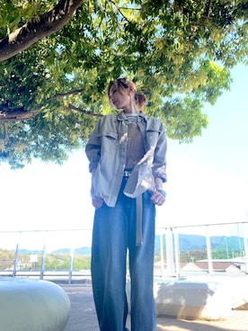 yuuuriiiさん（レディース・174cm）の春コーディネート