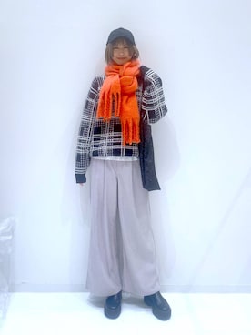 「LAKOLE（ラコレ）のアイテム」を使った、yuuuriiiさん（レディース・172cm）の秋コーディネート