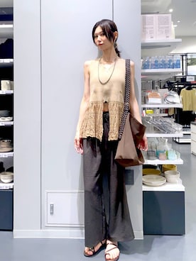 yuuuriiiさん(レディース・174cm)の夏コーディネート