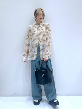 「アイテム（キャミソール）」を使った、yuuuriiiさん（レディース・172cm）の夏コーディネート