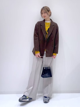 「LAKOLE（ラコレ）のアイテム」を使った、yuuuriiiさん（レディース・172cm）の冬コーディネート
