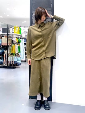 「LAKOLE（ラコレ）のアイテム」を使った、yuuuriiiさん（レディース・174cm）の秋コーディネート