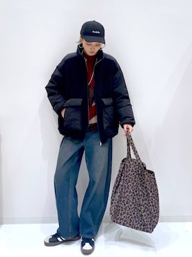 「アイテム（ジャケット/アウター）」を使った、yuuuriiiさん（レディース・172cm）の秋コーディネート