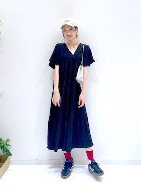 「アイテム（キャミソール）」を使った、yuuuriiiさん（レディース・172cm）の夏コーディネート