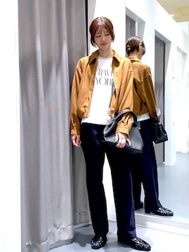 yuuuriiiさん（レディース・174cm）の秋コーディネート