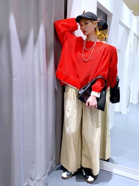 「LAKOLE（ラコレ）のアイテム」を使った、yuuuriiiさん（レディース・174cm）の春コーディネート