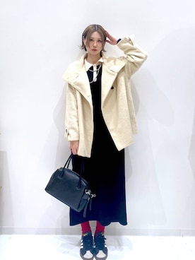 yuuuriiiさん（レディース・172cm）の冬コーディネート