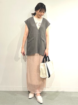 kkkさん（レディース・157cm）の夏コーディネート