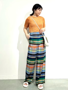 「INED（イネド）のアイテム」を使った、kkkさん（レディース・157cm）の春コーディネート