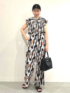 「柄パンツ」｜kkkさん（レディース・157cm）の春コーディネート