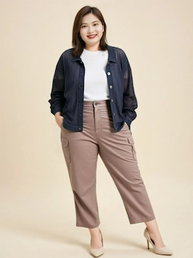 nissen AI Modelsさん（レディース・160cm）の夏コーディネート