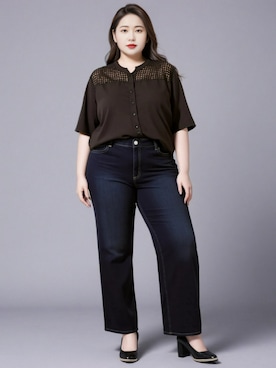 nissen AI Modelsさん（レディース・160cm）の春コーディネート