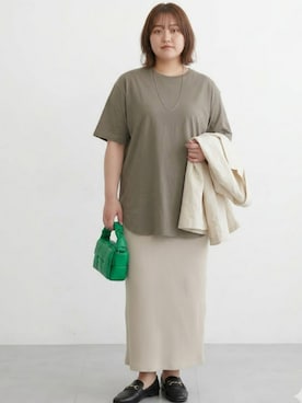 nissen AI Modelsさん（レディース・160cm）の春コーディネート