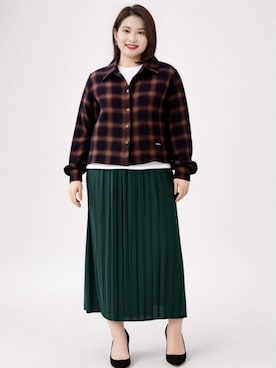 「nissen（ニッセン）のアイテム」を使った、nissen AI Modelsさん（レディース・160cm）の夏コーディネート