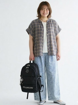 nissen AI Modelsさん（レディース・160cm）の春コーディネート