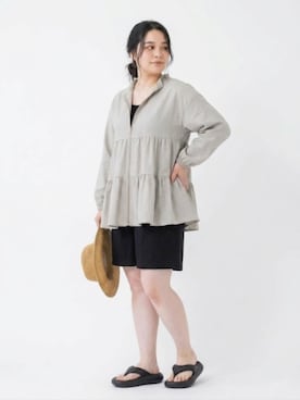 nissen AI Modelsさん（レディース・160cm）の夏コーディネート