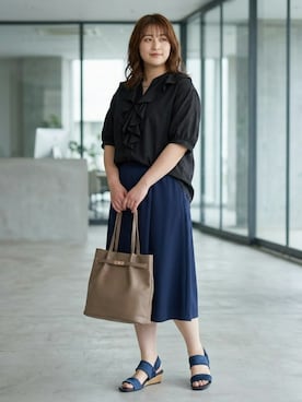 nissen AI Modelsさん（レディース・160cm）の夏コーディネート
