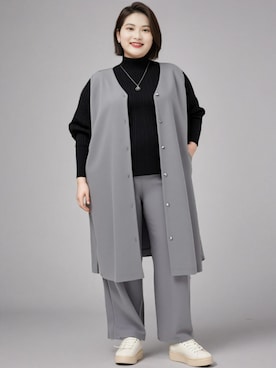 nissen AI Modelsさん（レディース・160cm）の夏コーディネート