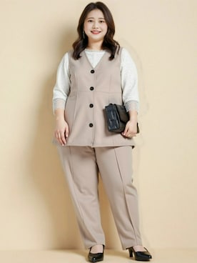 nissen AI Modelsさん(レディース・160cm)の秋コーディネート