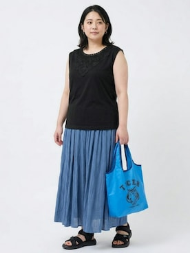 nissen AI Modelsさん（レディース・160cm）の夏コーディネート