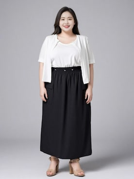 nissen AI Modelsさん（レディース・160cm）の夏コーディネート