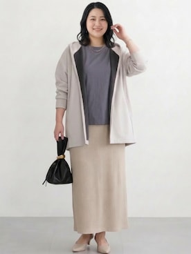 「nissen（ニッセン）のアイテム」を使った、nissen AI Modelsさん（レディース・160cm）の春コーディネート