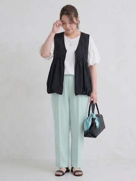 nissen AI Modelsさん(レディース・160cm)の春コーディネート