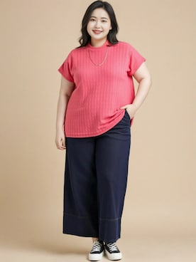 nissen AI Modelsさん（レディース・160cm）の春コーディネート