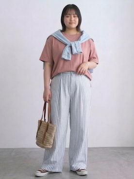 nissen AI Modelsさん(レディース・160cm)の春コーディネート